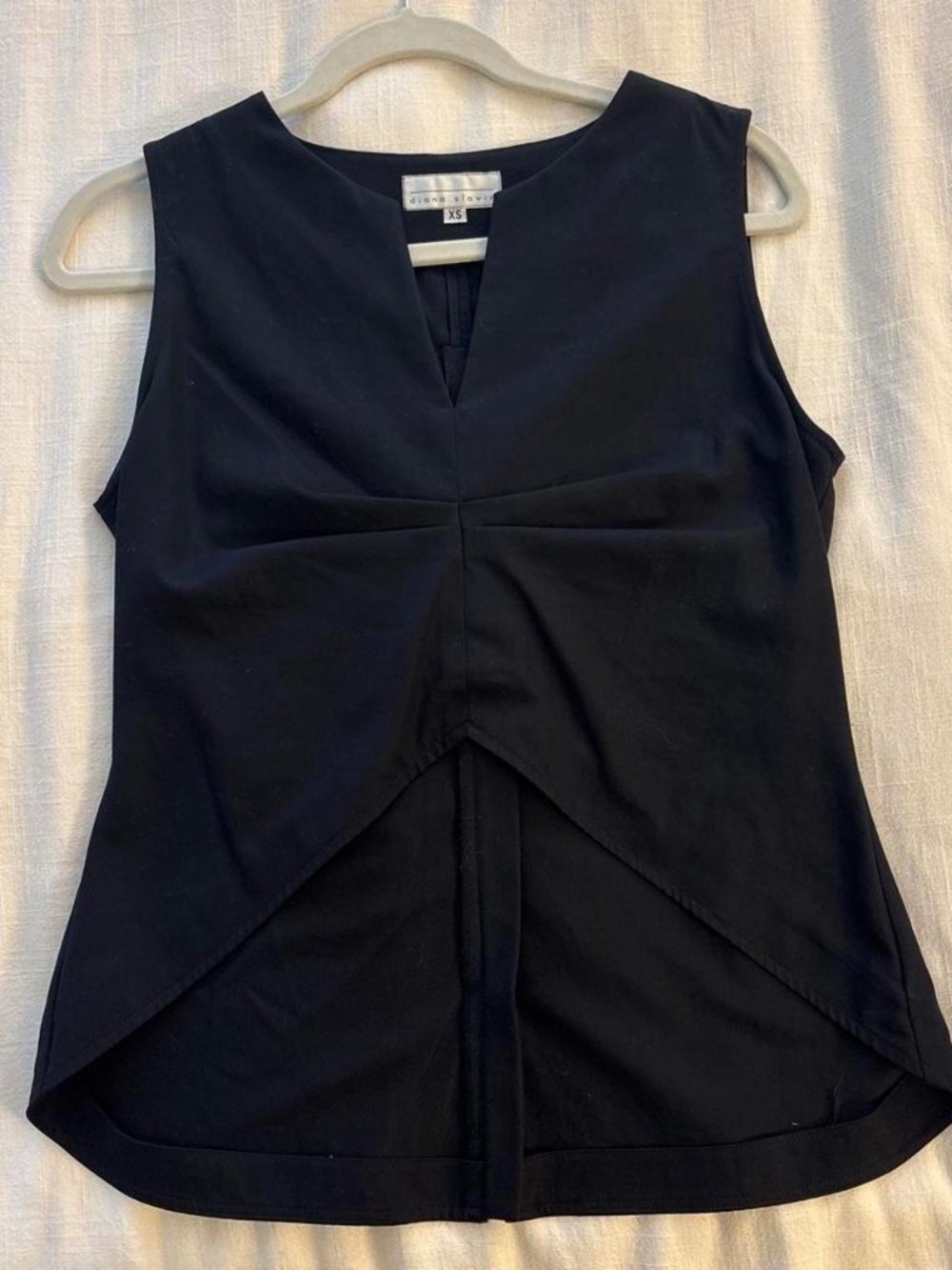 Diana Slavin Black Blouse